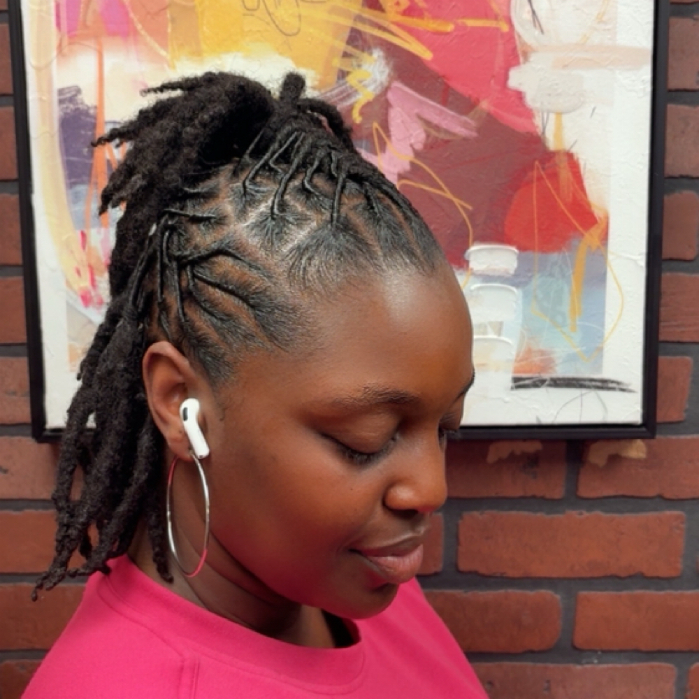 Lavish Loc Maintenance Services at Treasured Strandz Hair Studio in Hazel Crest, IL