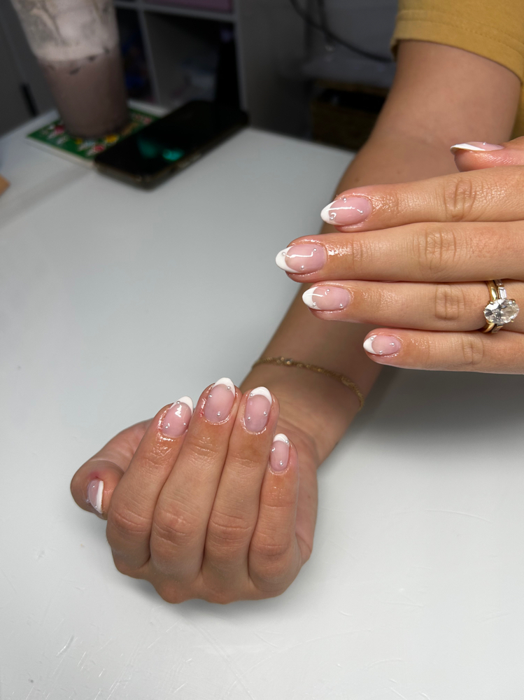 Builder Gel Mani at Nailz by Riah in Leander, TX
