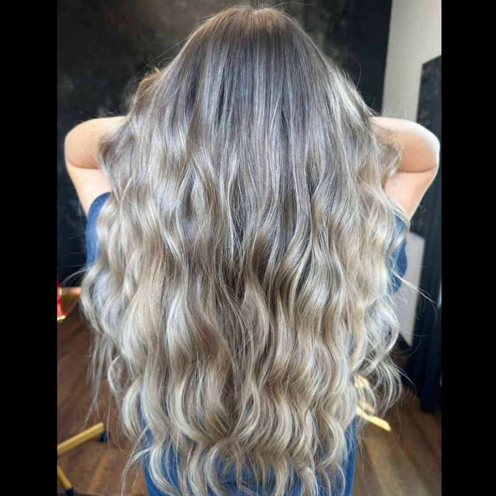 Full Balayage Cut & Style at The Vintage Rose Salon in Bossier City, LA