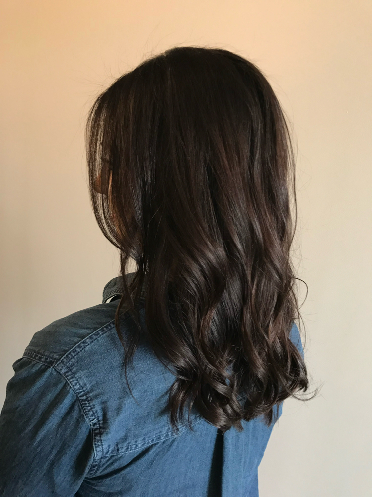 All Over Color With Haircut