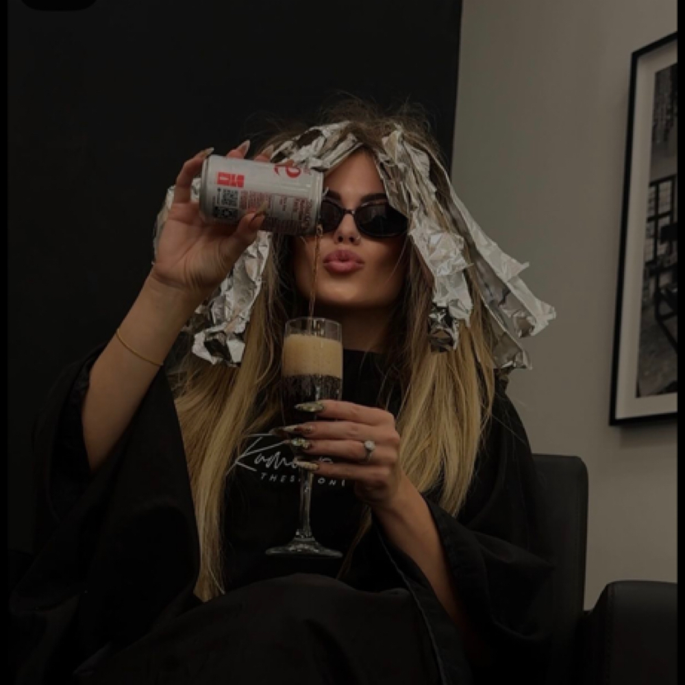 Partial Foil -Balayage/ Blowdry at Le posh salon in Merrimac, MA