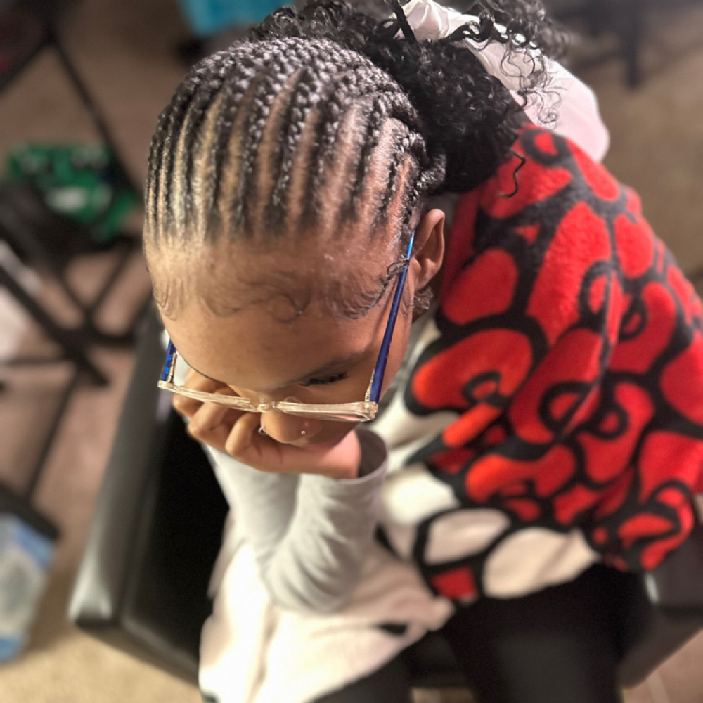 Small Feed Ins W/Boho at Braids By Nerissa in Houston, TX