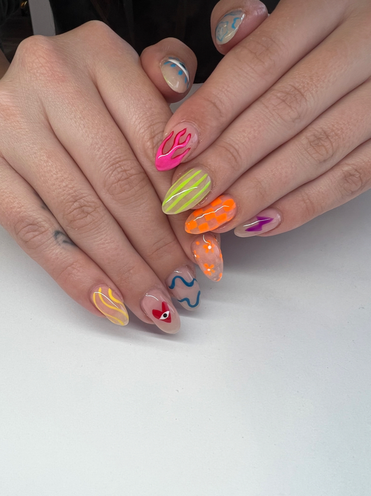Medium Hard Gel Set + Complex Art