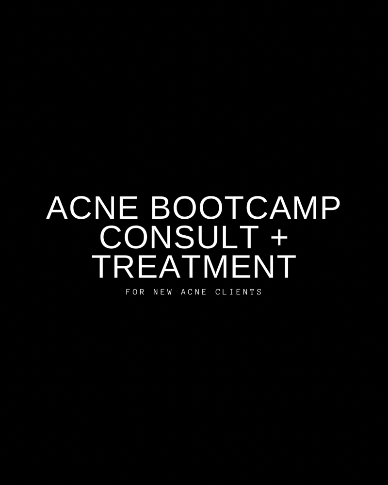 Acne Consultation + Treatment