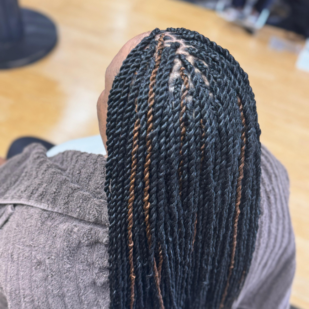 Senegalese Twist at Dayton African Hair Braiding LLC in Huber Heights, OH