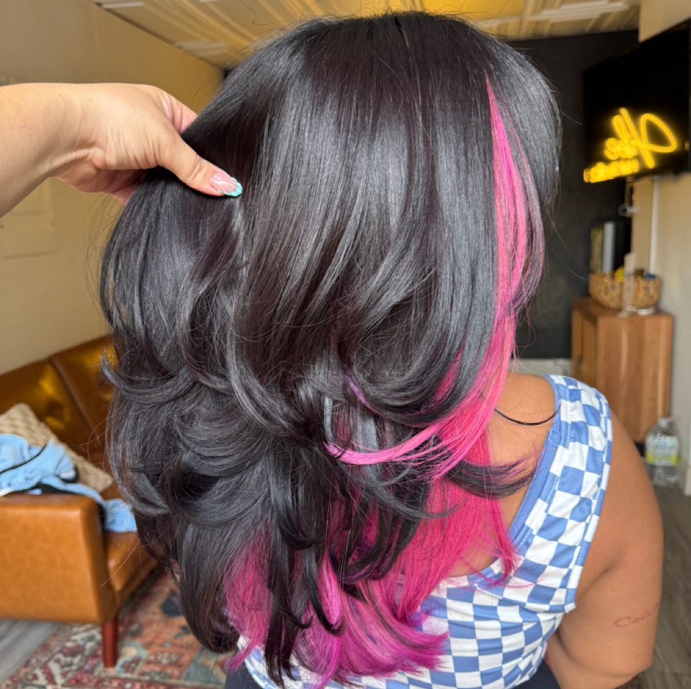 Vivid Halo at Megan - Vibe Hair Studio in San Antonio, TX