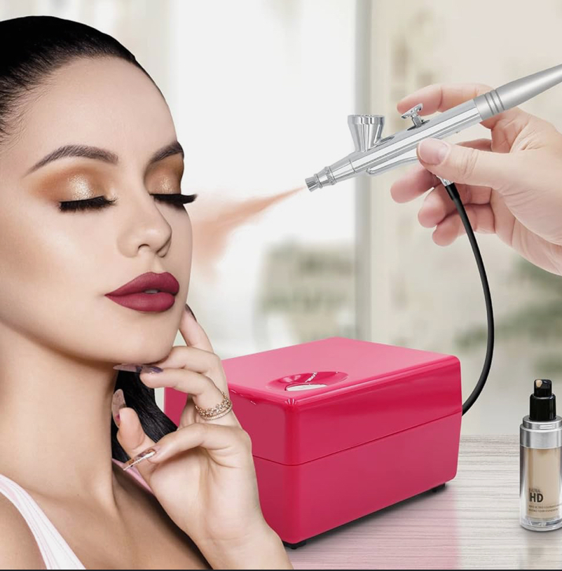 Air Brush Makeup Applcation