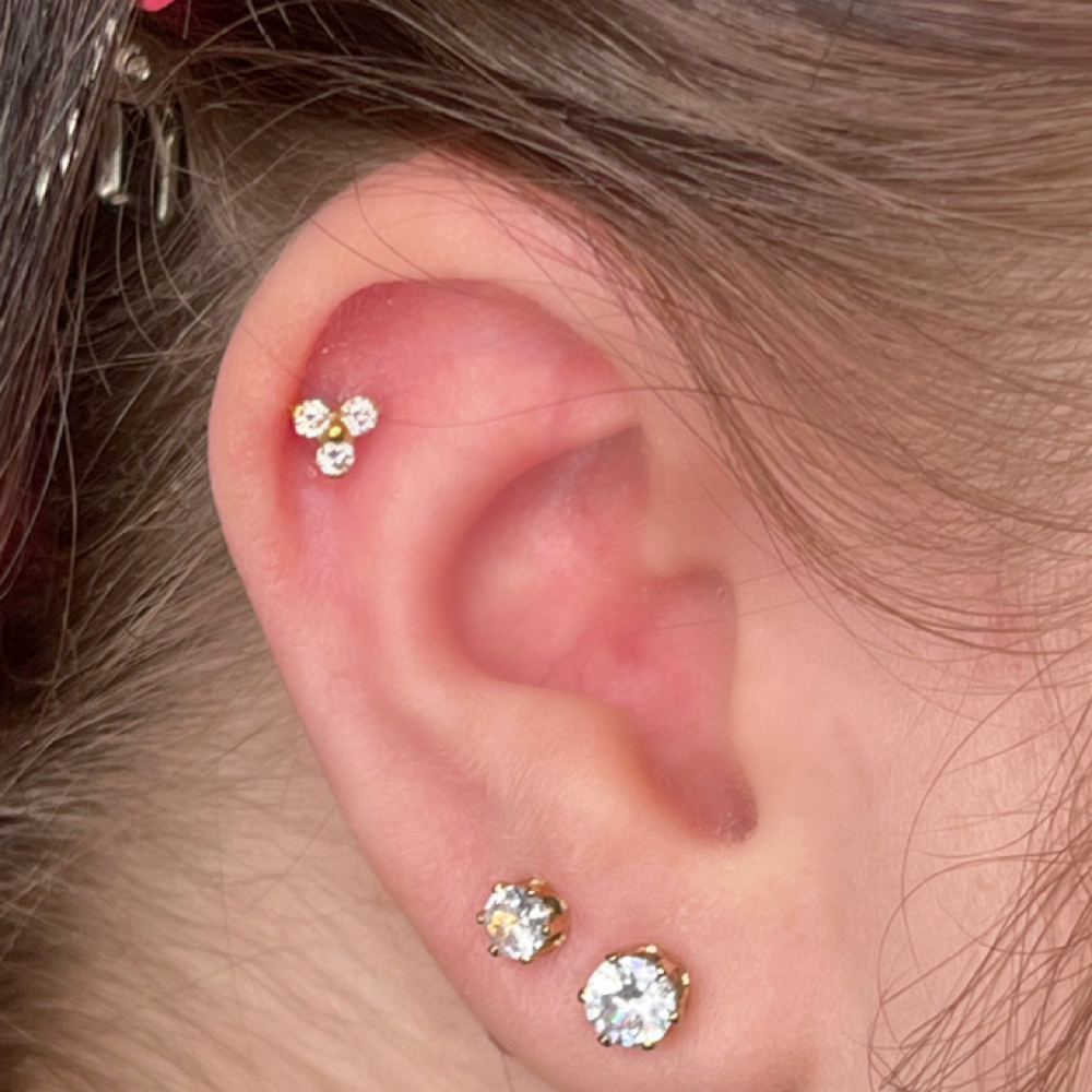 Piercing: Helix at NJC Salon in Wilmington, OH