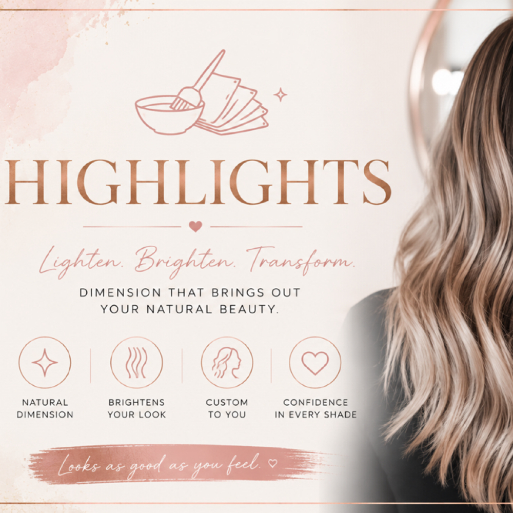 Highlights at Salon 3:23 in Prairie Grove, AR