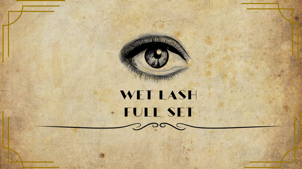 Full Set- Wet Lash