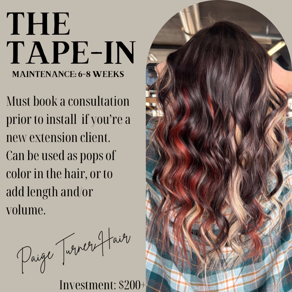 The Tape In Install