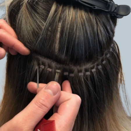 Weave Install at Africana Star Salon in Los Angeles, CA