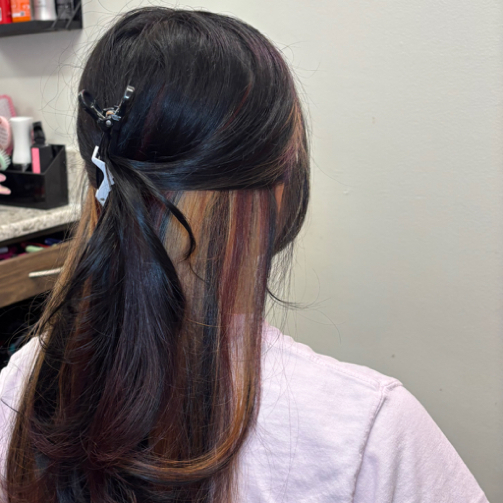 Color Block/ Peekaboo Etc Retouch