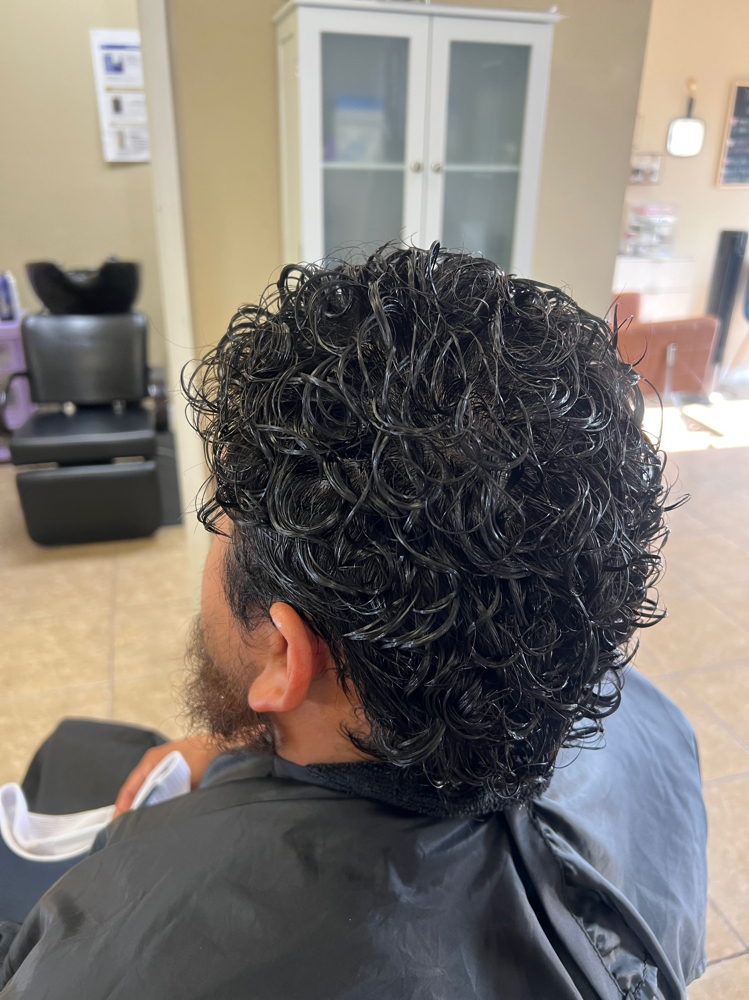Full Short Permanent Curls