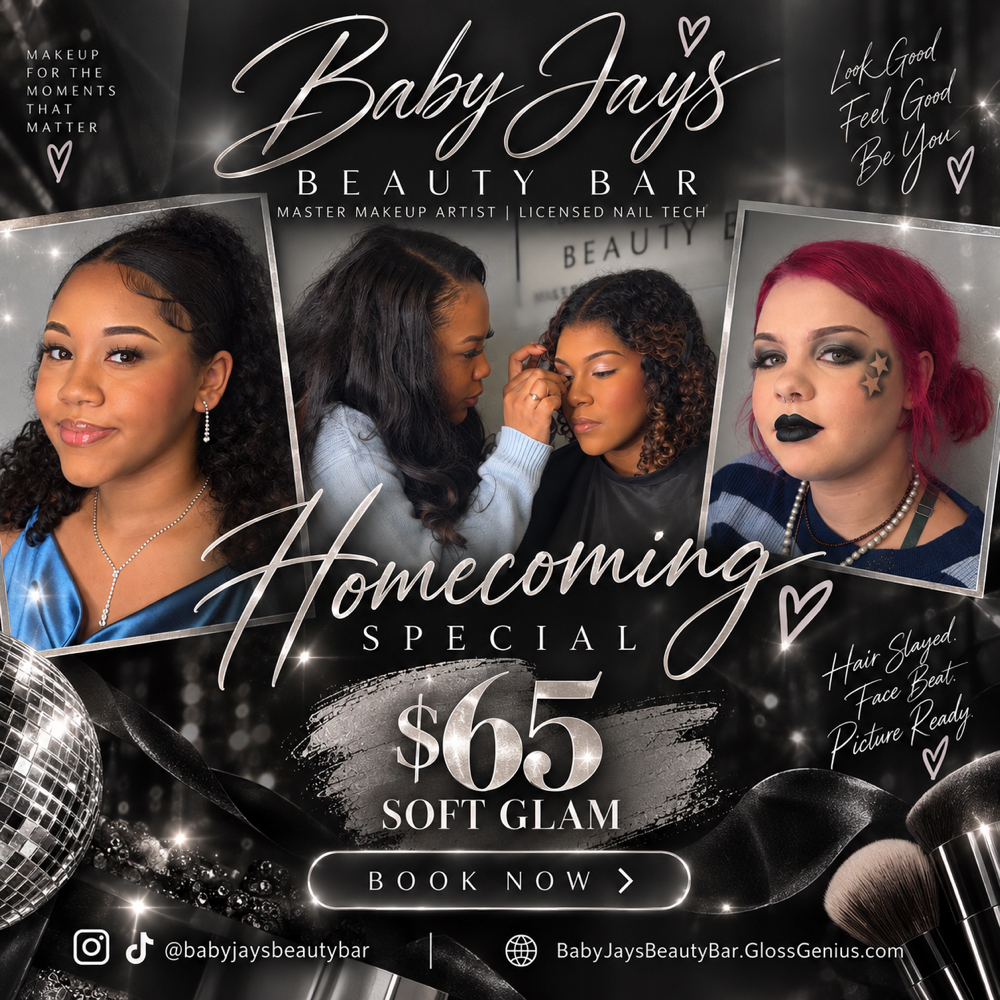 Homecoming Special ✨ at Baby Jay’s Beauty Bar in Seattle, WA