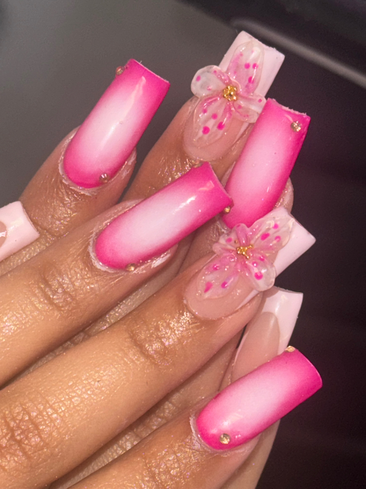 Long Acrylic Full Set at SLAYEDBYGABS in Woodbridge, VA