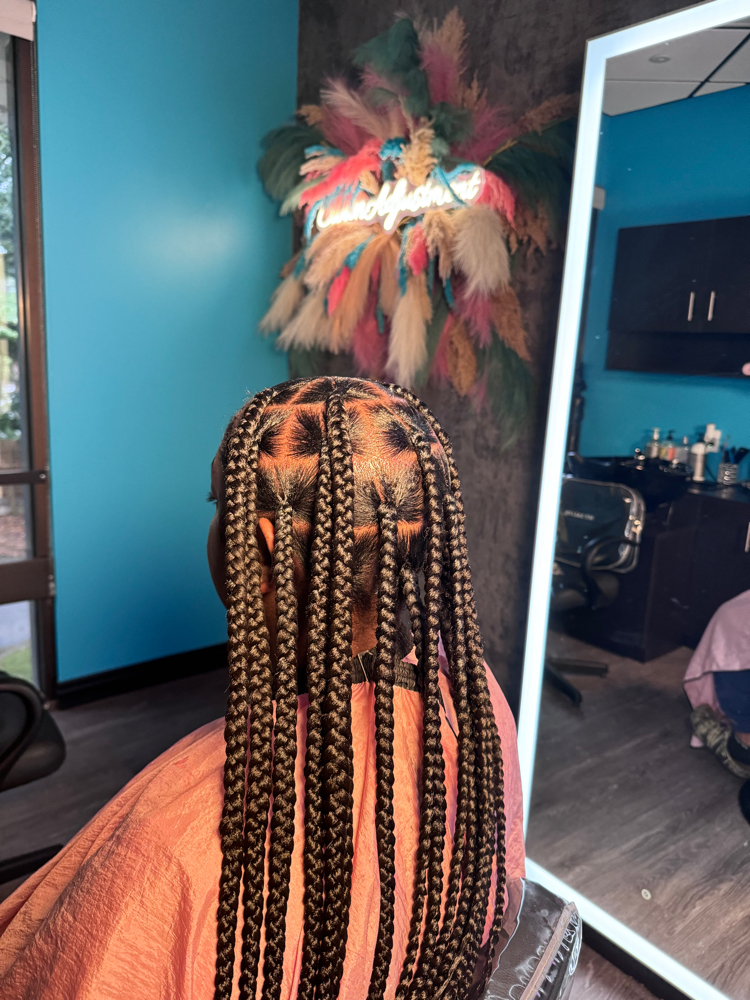 Med-Large Knotless -5 Rows