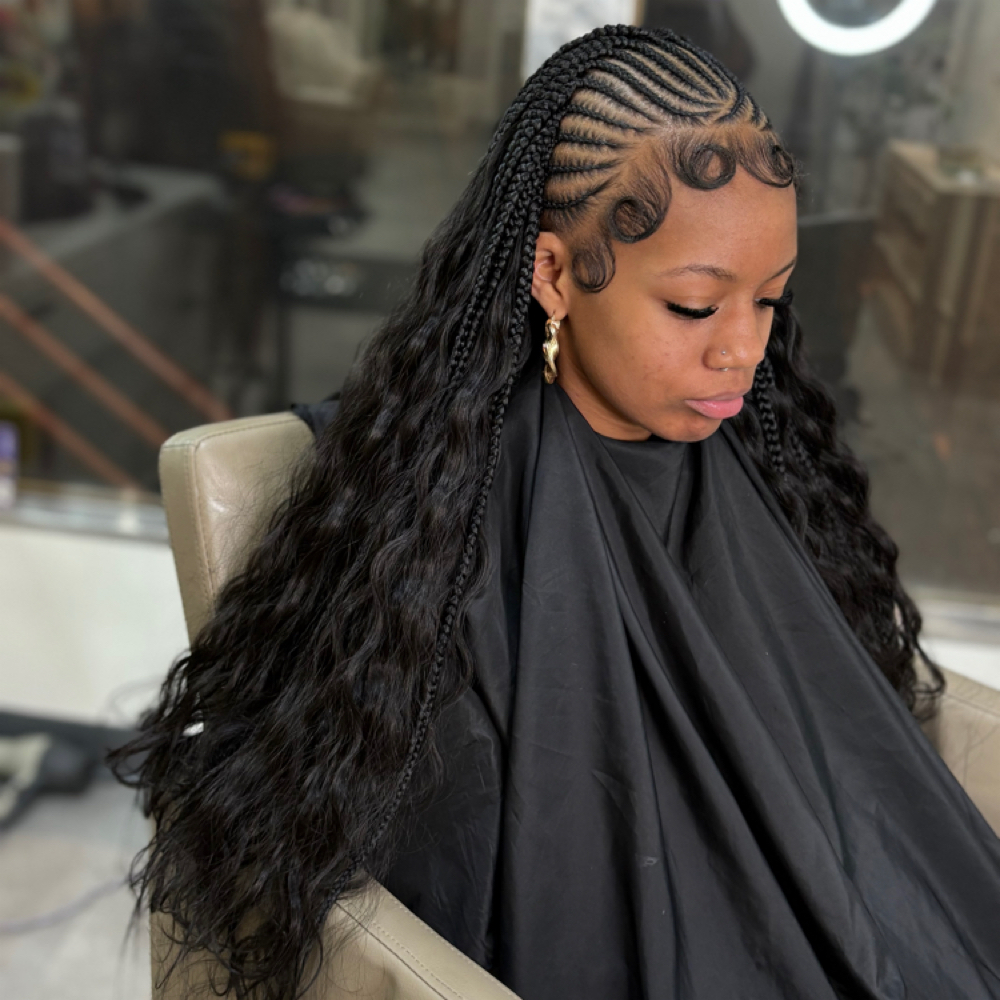 FULANI QUICKWEAVE w/ Arly at Thrive Hair Studio in Lancaster, PA