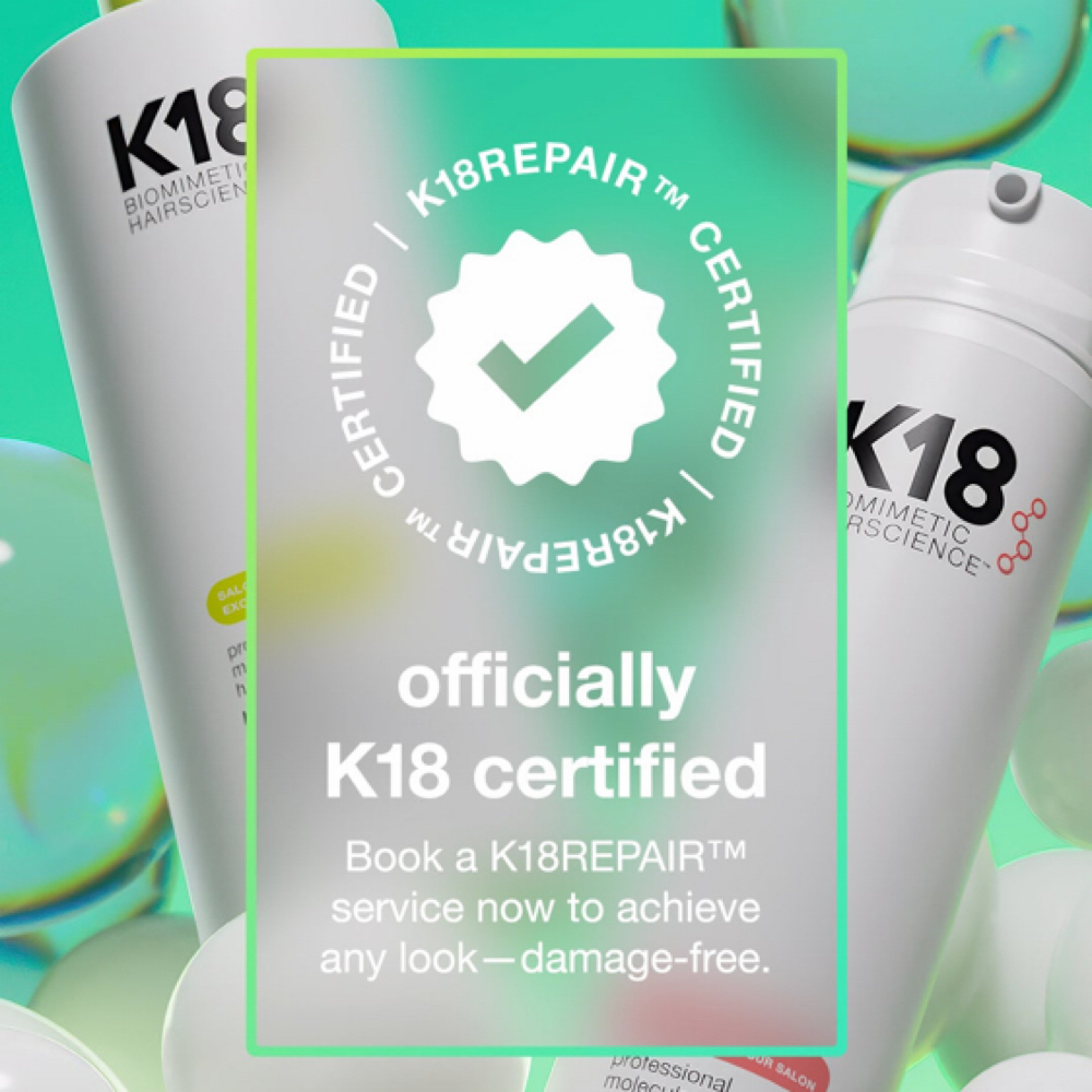 K18REPAIR at Heather’s Glam in New Hartford, CT