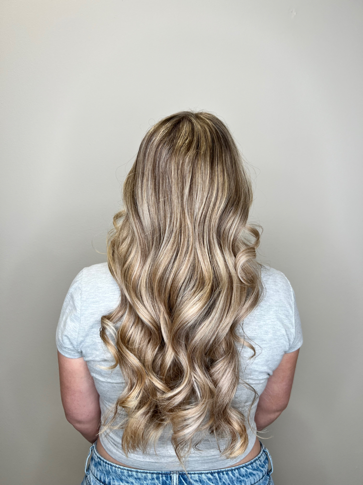Partial Highlight Hair Coloring