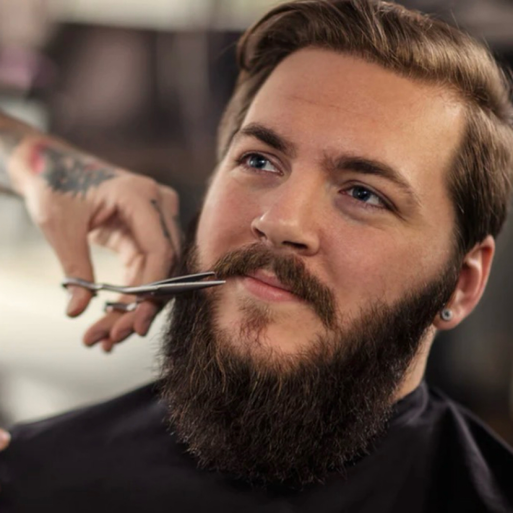 Mustache Trim at Skye’s the Limit Hair in Asheboro, NC