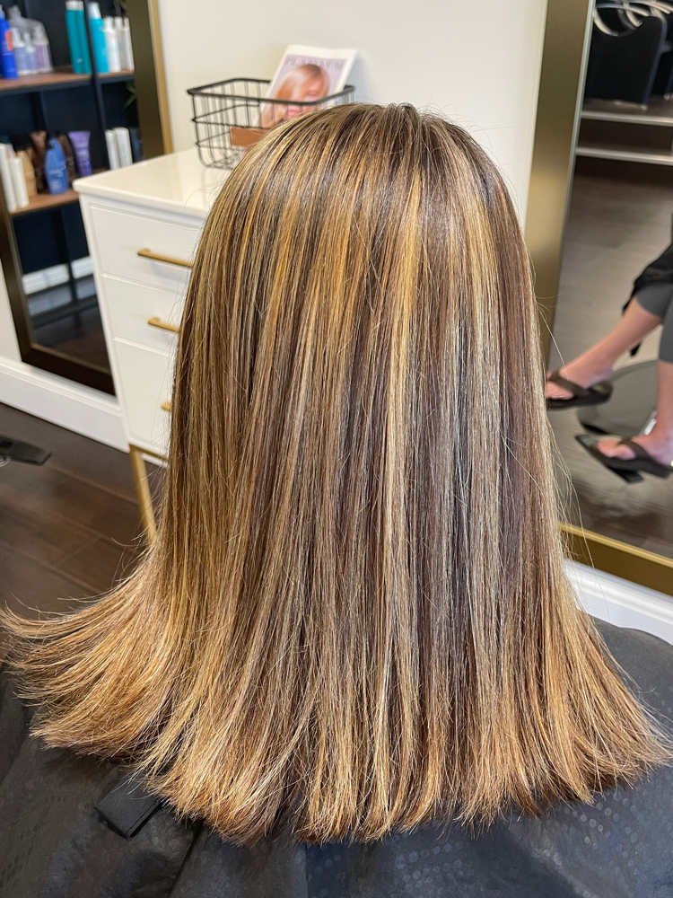 Partial Highlight with toner/gloss