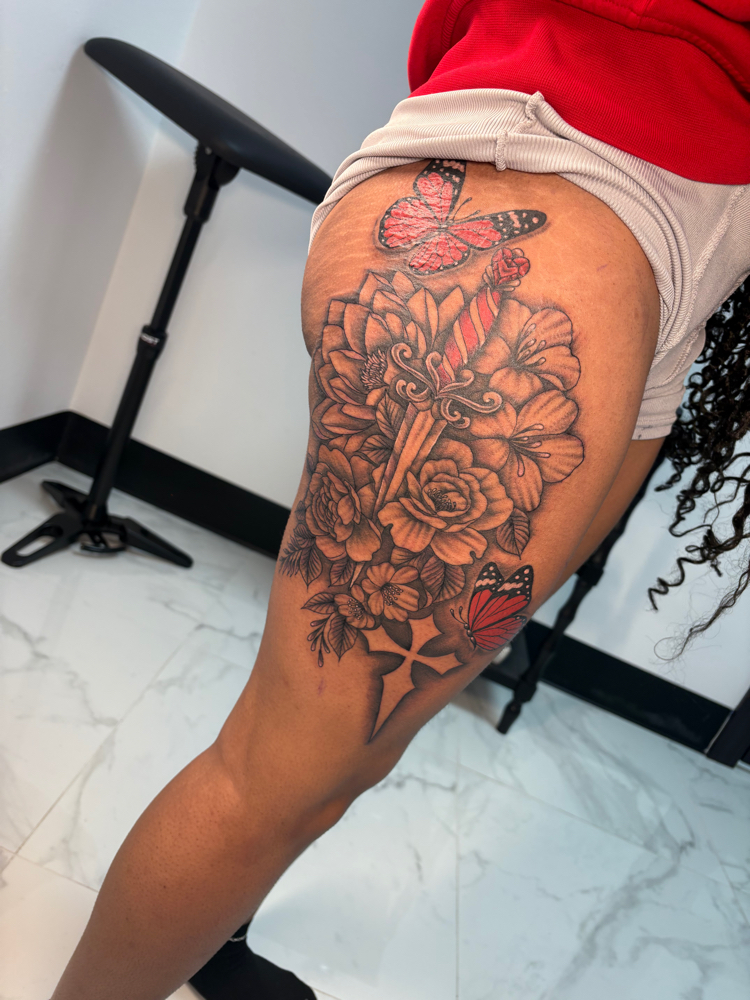 Thigh Piece / Tatuaje En El Muslo