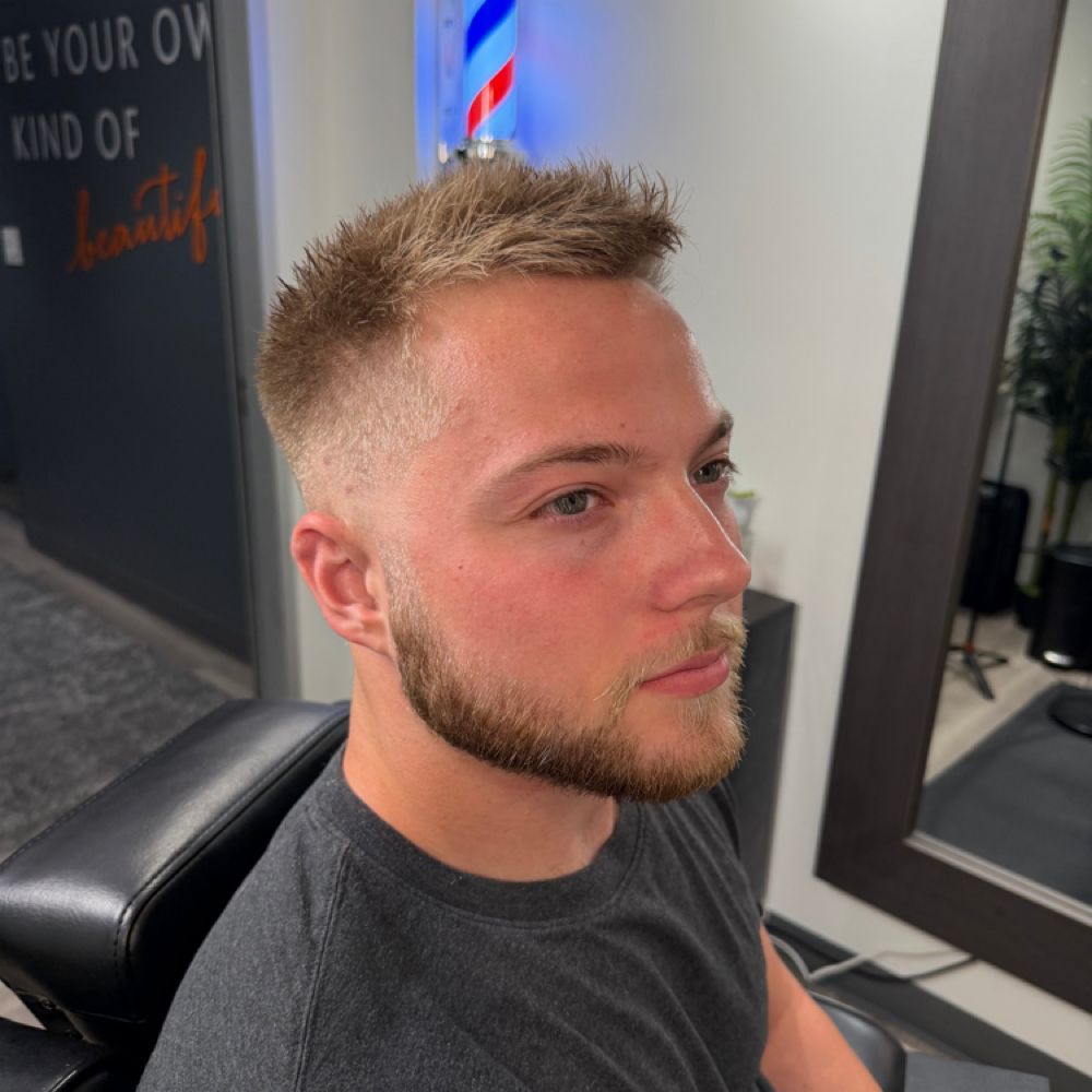 💚 Haircut + Facial Hair at Blendz By Jenn LLC in Houston, TX