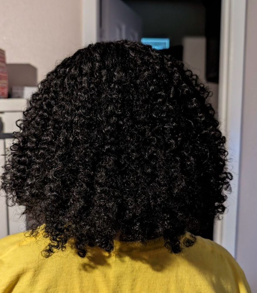 cut on natural/curly hair