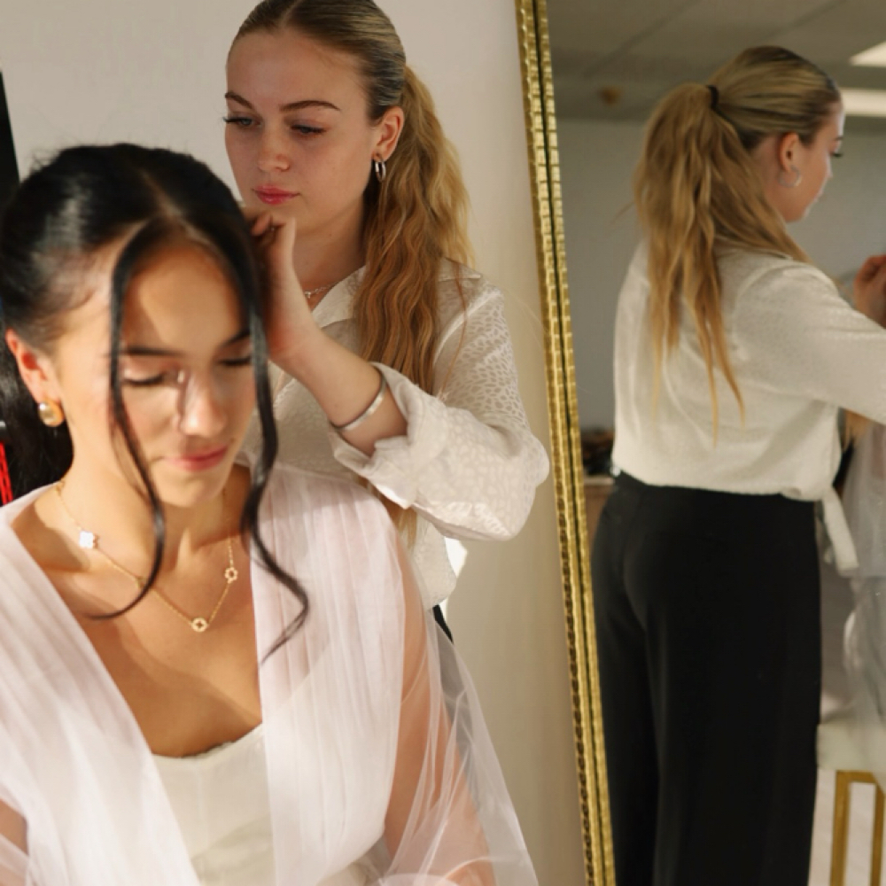 Bridal consultation at Get pretty with Paris in Latham, NY