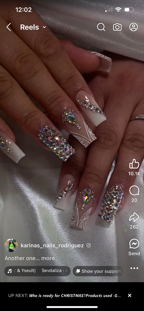 Gemstone Nail Embellishments