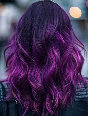 Ombre hair color