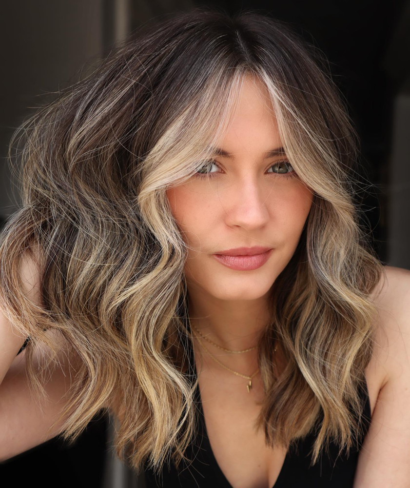 Face Framing Highlights