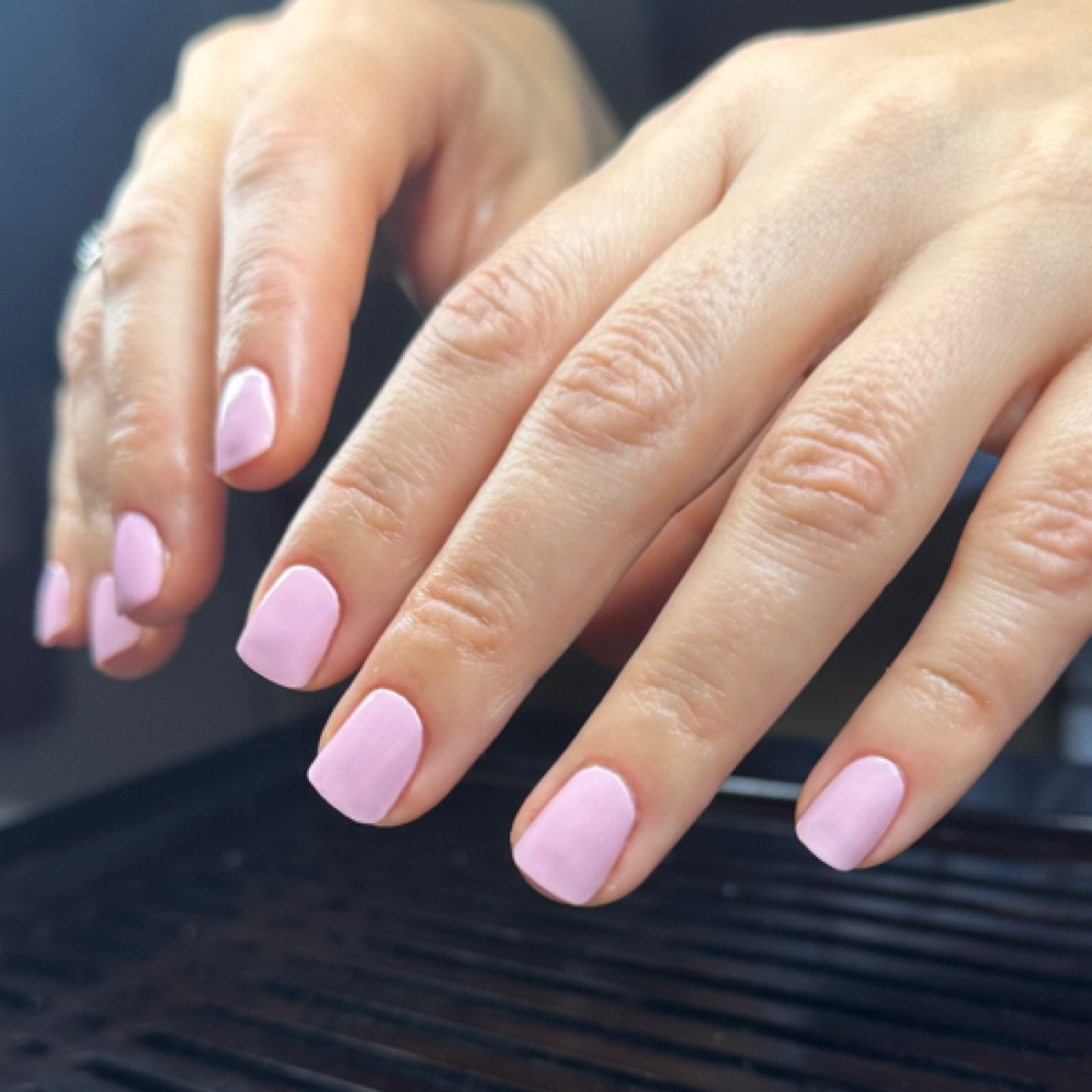 ✧ADD ON - POLISH DAZZLE DRY at Sacral Nail & Hand Spa , Bellevue. Damaged Nails Restoration By Vera S in Bellevue, WA