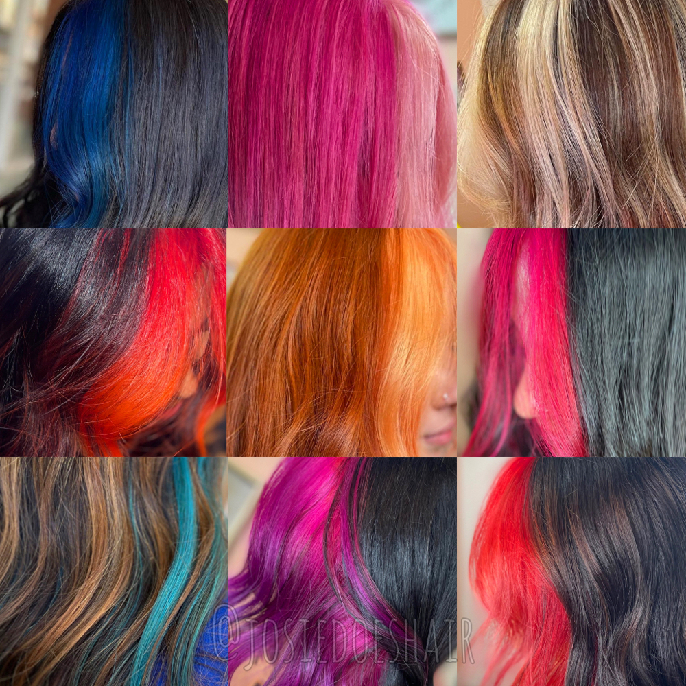Color Blocking/Chunky Highlights
