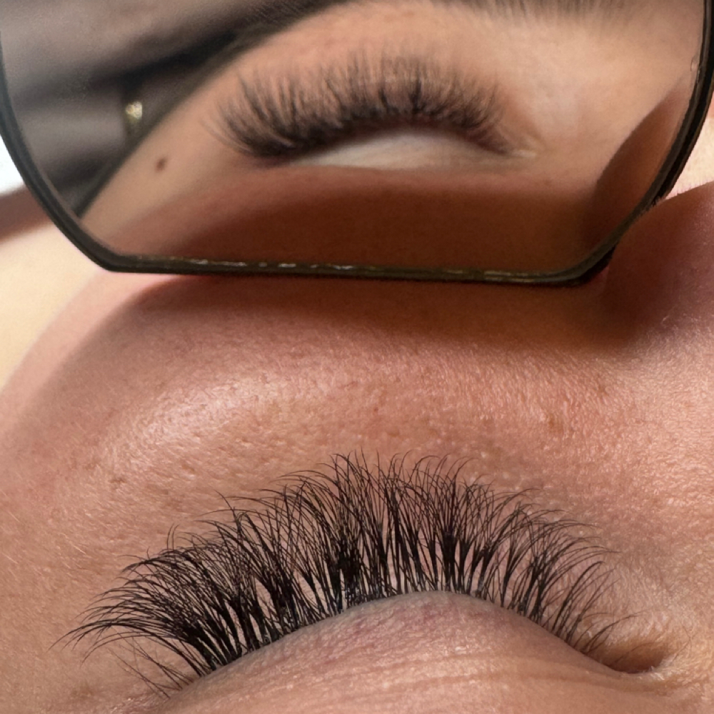 Hybrid Lash Extensions at The Beauty Aura in Carmel, IN