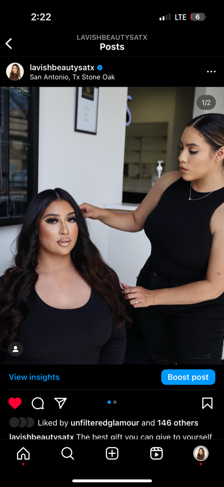 Soft Glam at Lavish Beauty in San Antonio, TX