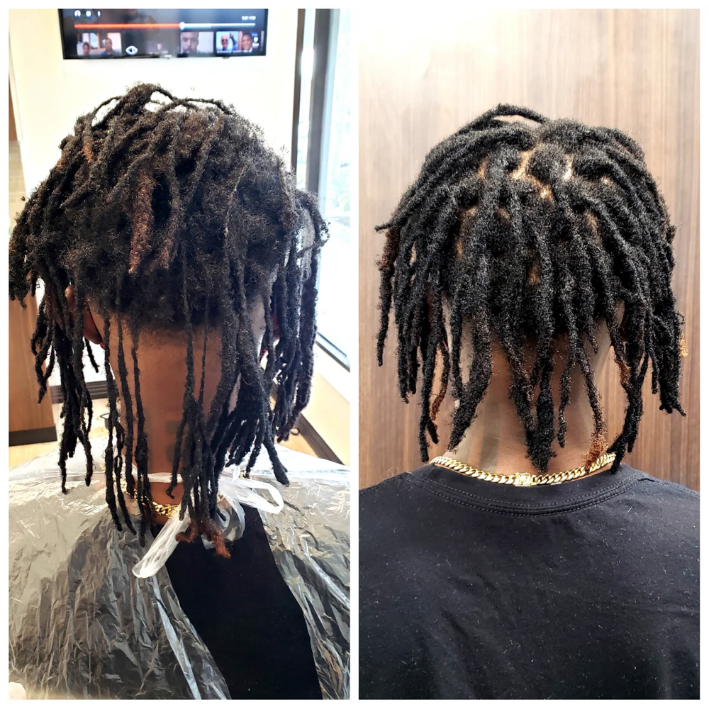 Starter Locs From Free Formed Locs