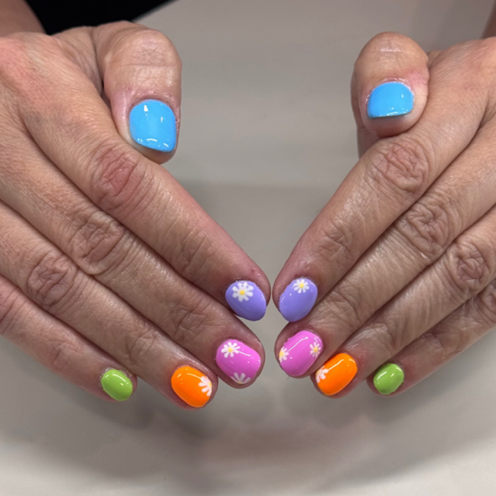 Hard Gel Fill-in at Alluring Looks in Hixson, TN