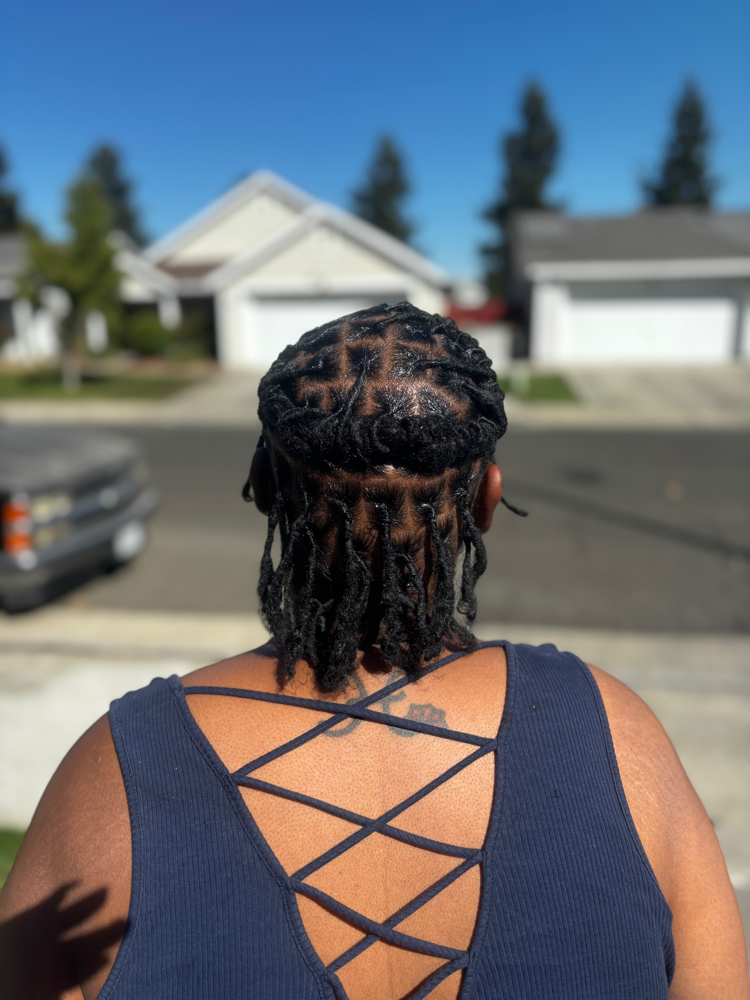Loc Style ( No Retwist) at Touched By Angel in Stockton, CA