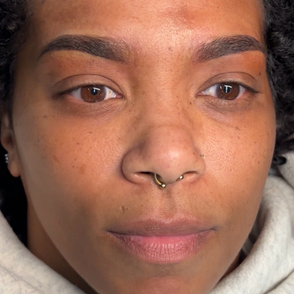 Ombré Eyebrows (first session) at enhanced beauty & brows in Allentown, PA