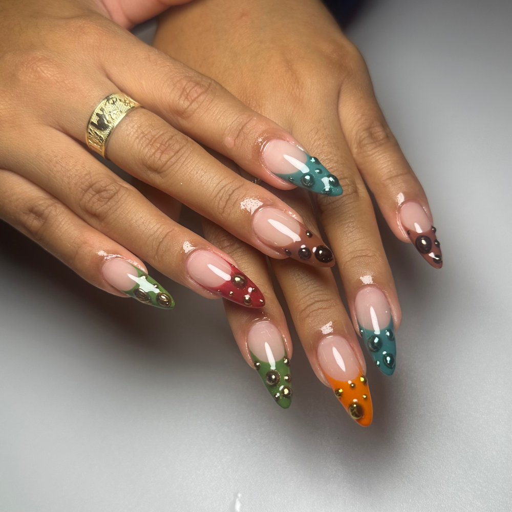 French with gel polish