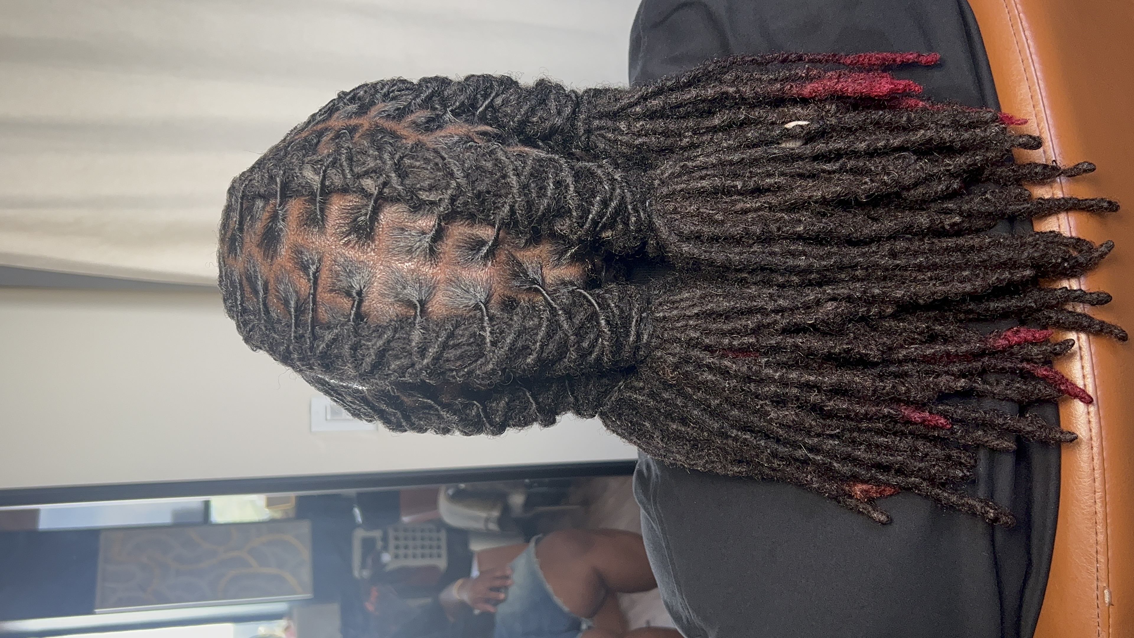 Loc Retwist + Loc updo (125- 200) at TheAfterEffect in Houston, TX