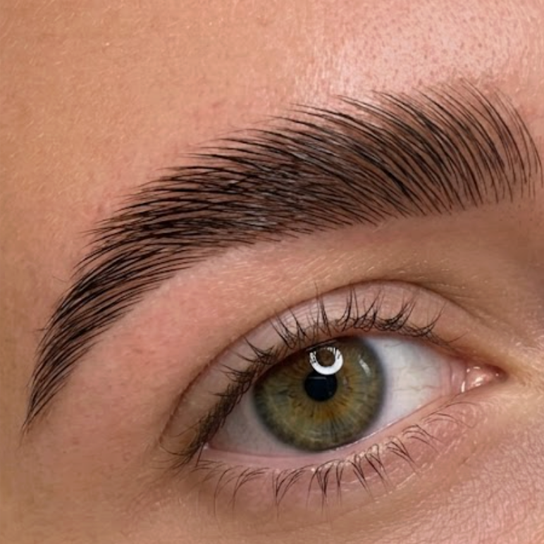 Brow Lamination at JENNVIE Med Spa in Westport, CT