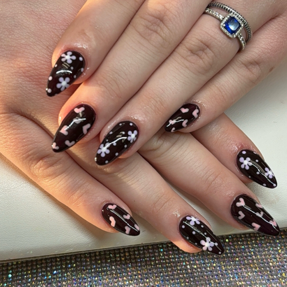 Acrylic fill medium - long at Stella Nova - Hair Skin and Beauty in Cocoa Beach, FL