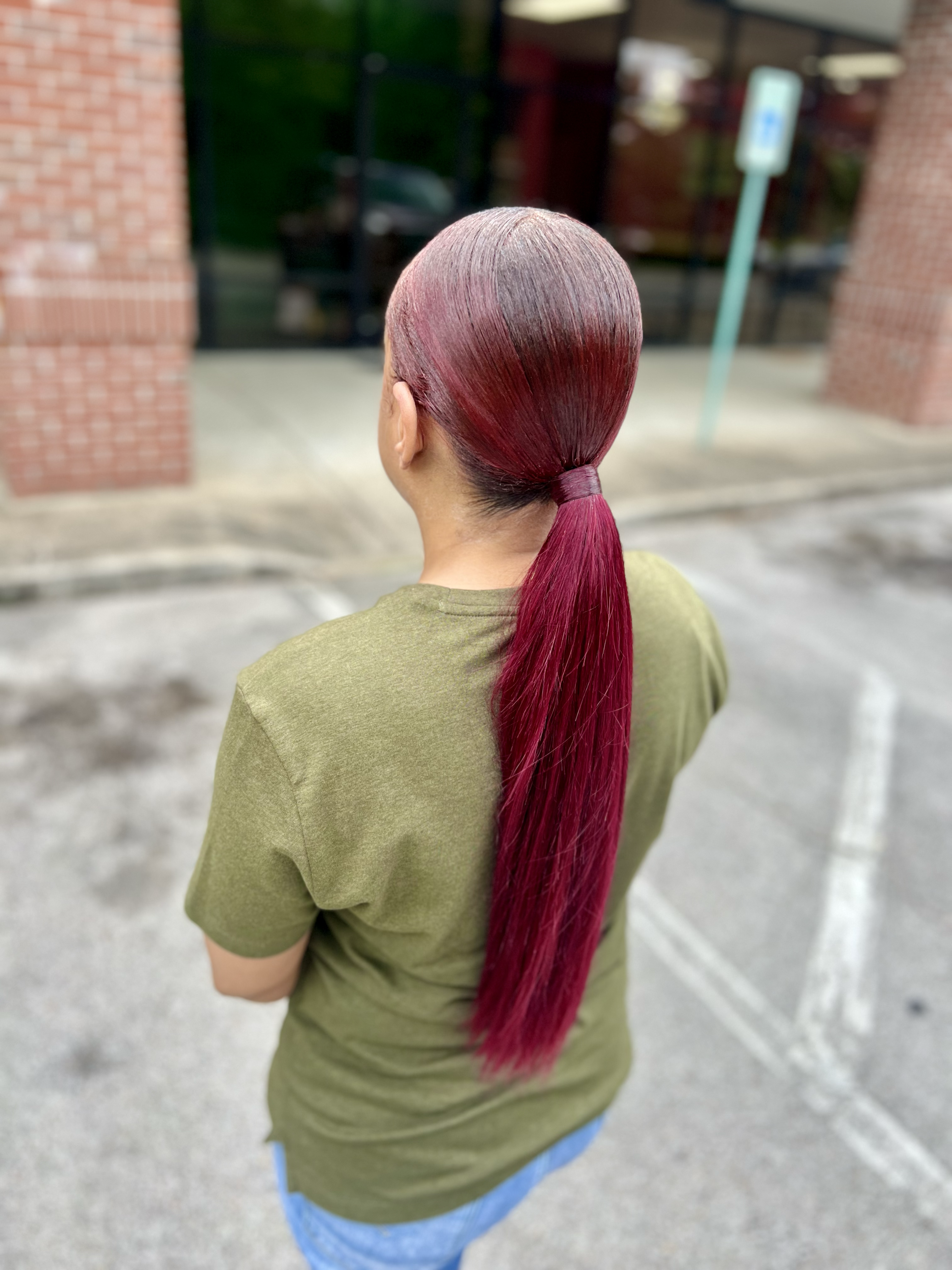 Sleek Ponytail