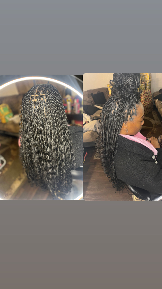 Small Boho knotless