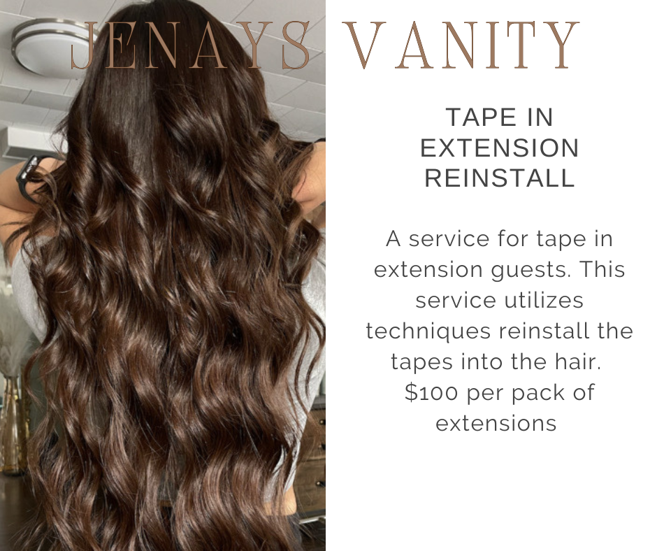 Tape In Extensions $100/ Pack
