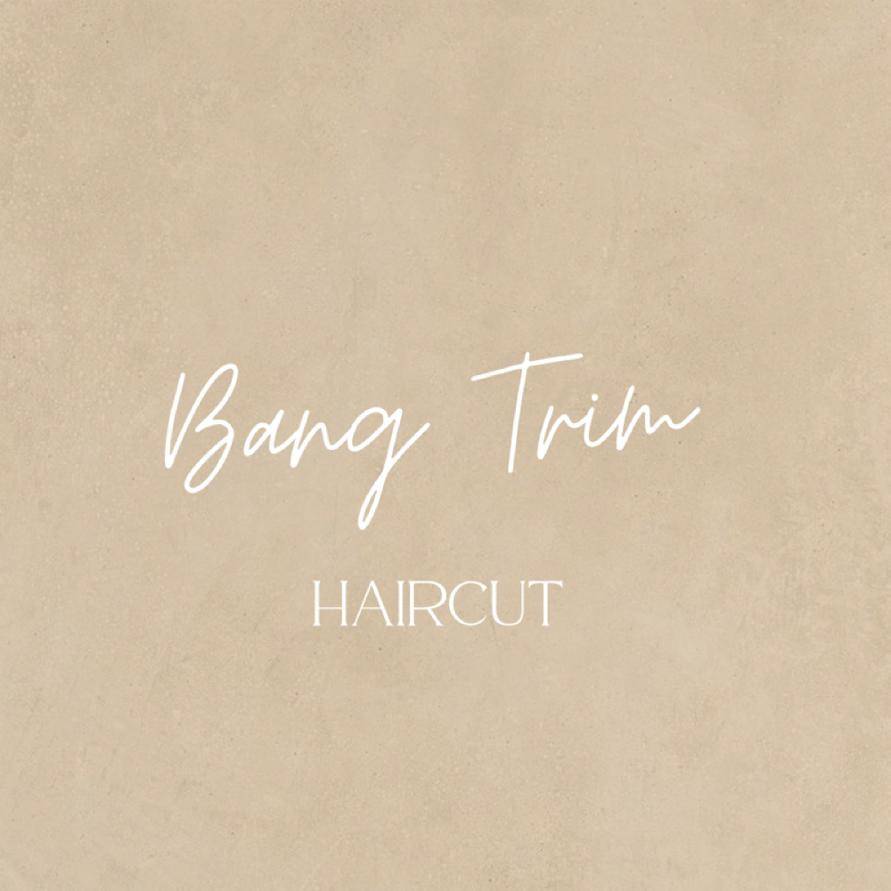 Bang Trim at Hair by Alexis McCaw in New Hartford, CT
