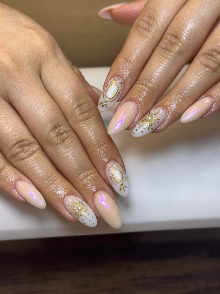 ACRYLIC NAILS (Minimal Design)